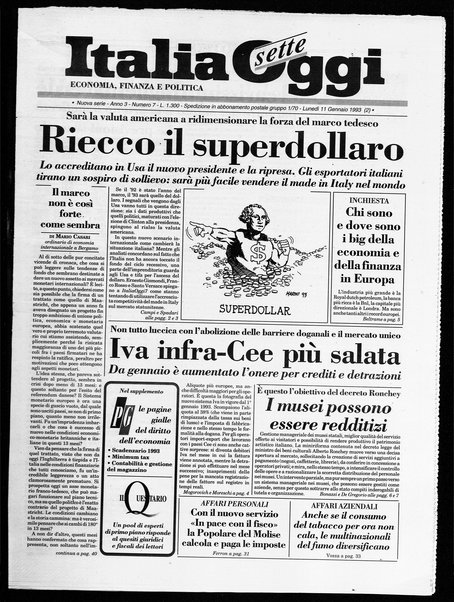 Italia oggi : quotidiano di economia finanza e politica